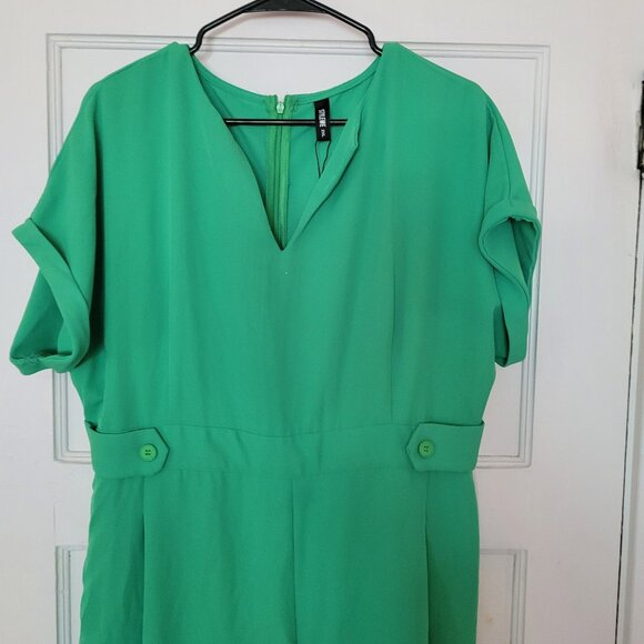 Stylewe Women's Green Jumpsuit size 2XL - Picture 3 of 13